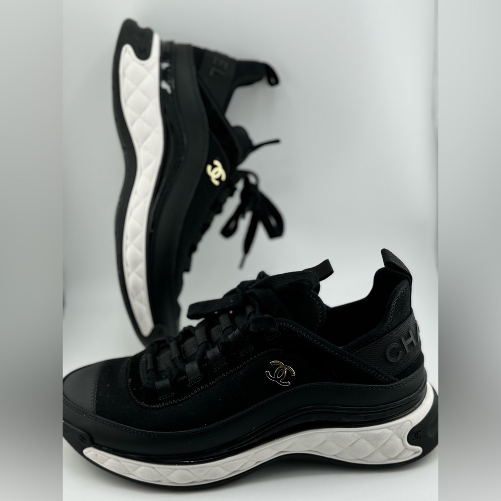 Chanel Sneakers box dust bag included